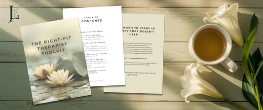 The Right-Fit Therapist Toolkit preview by Jotlily